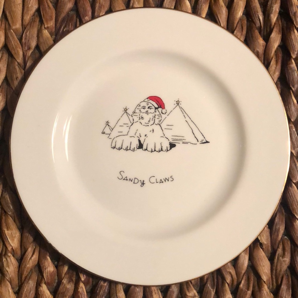 Dayton Hudson- Sandy Claws Merry Masterpiece plate